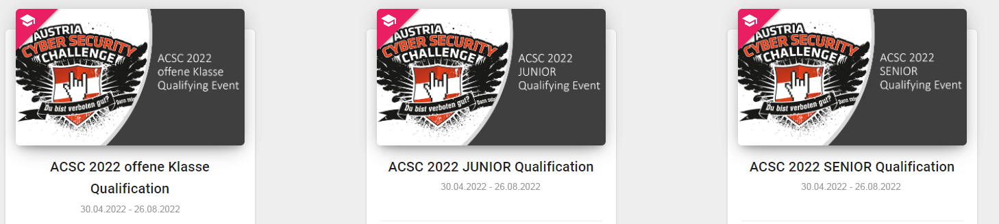 ACSC 2022 qualification