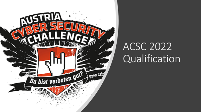 ACSC 2022 Qualification Event