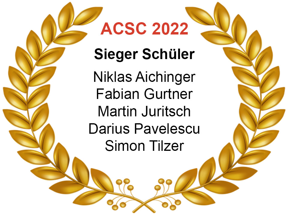 ACSC22 Sieger Schüler