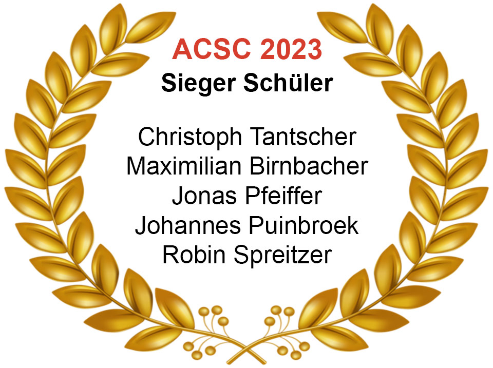 ACSC23 Sieger Schüler