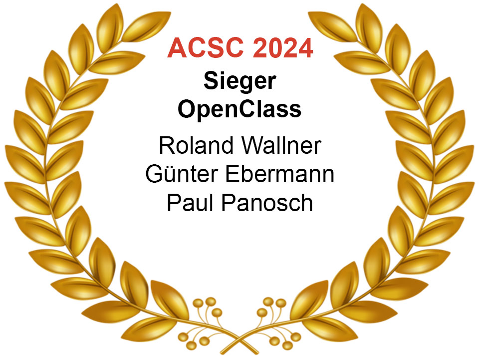 Sieger ACSC 2024 OpenClass